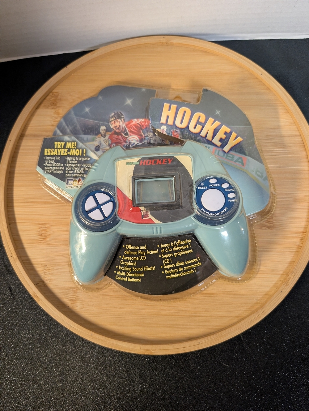 New 2001 Slapshot Hockey MGA Micro Games Handheld Electronic Game